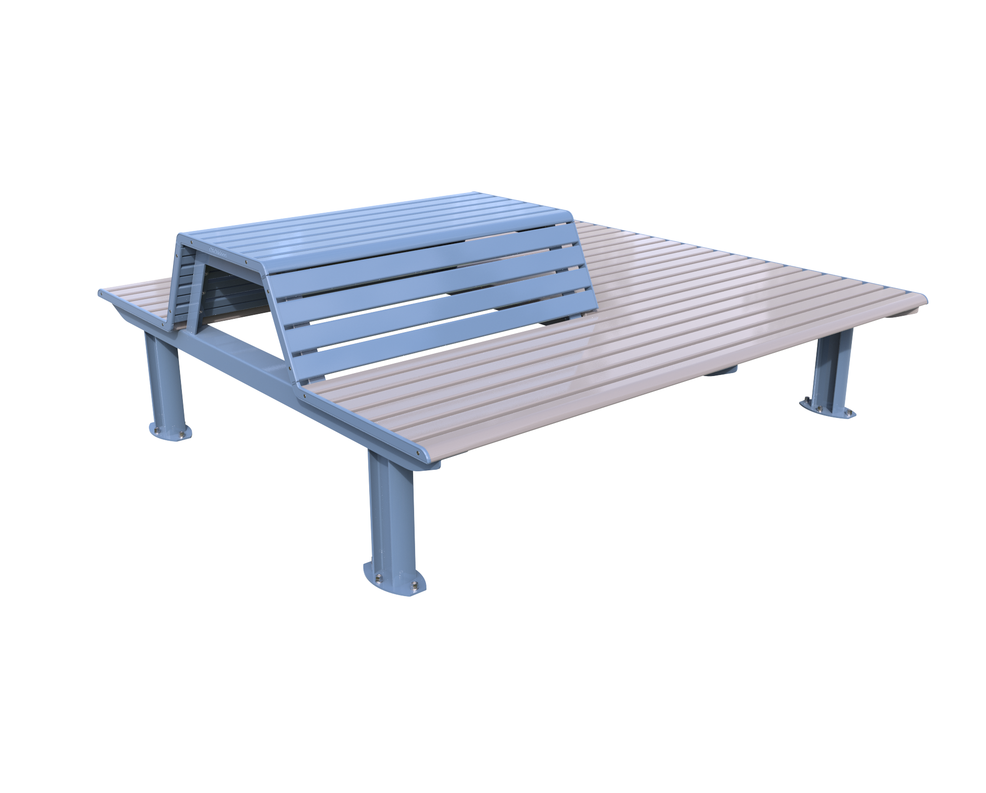 GX Outdoors Citistyle Park Platform for Urban Environments